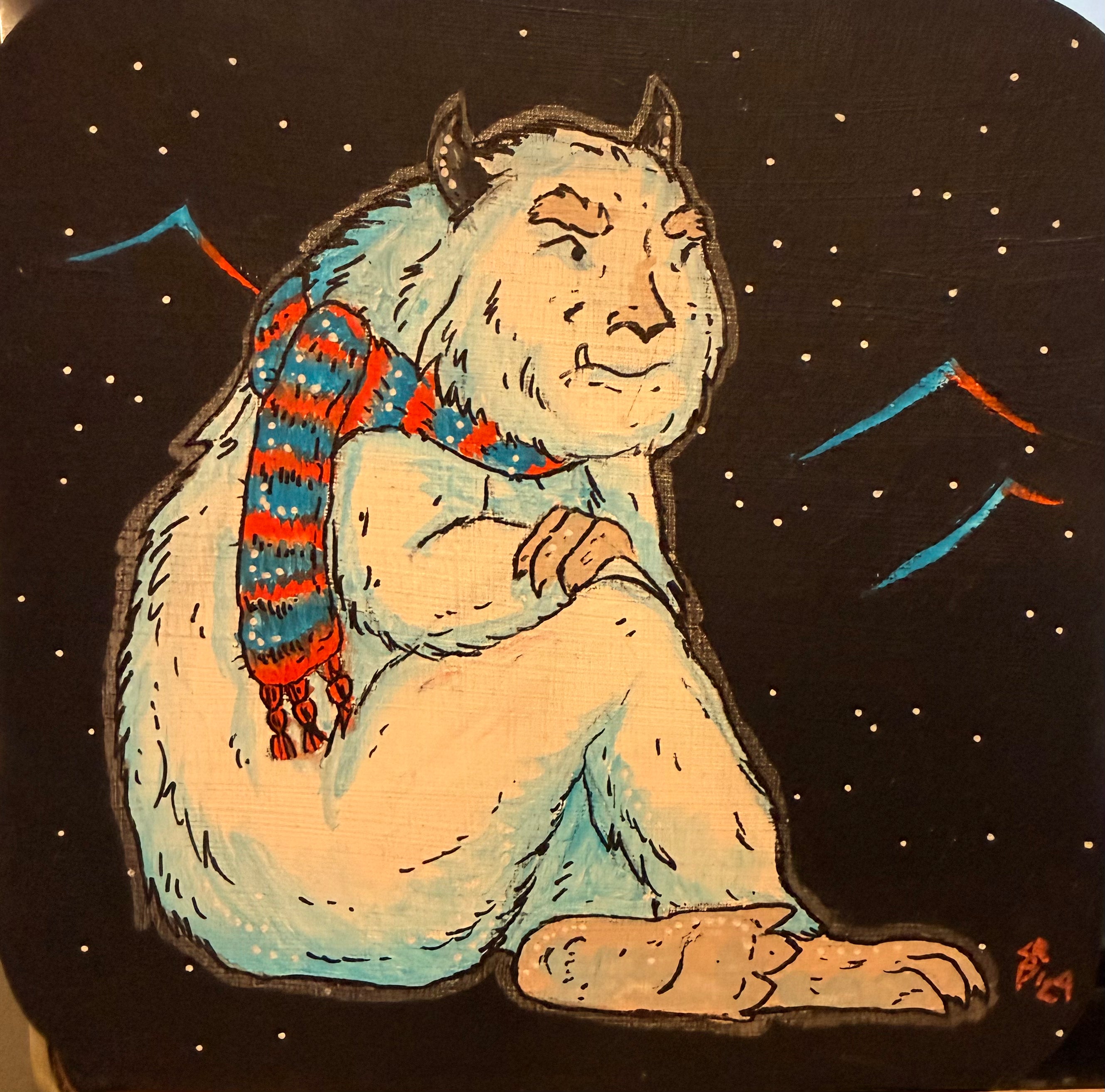 Shelbi Pierce (S.R. Pierce Art): Cryptid Paintings