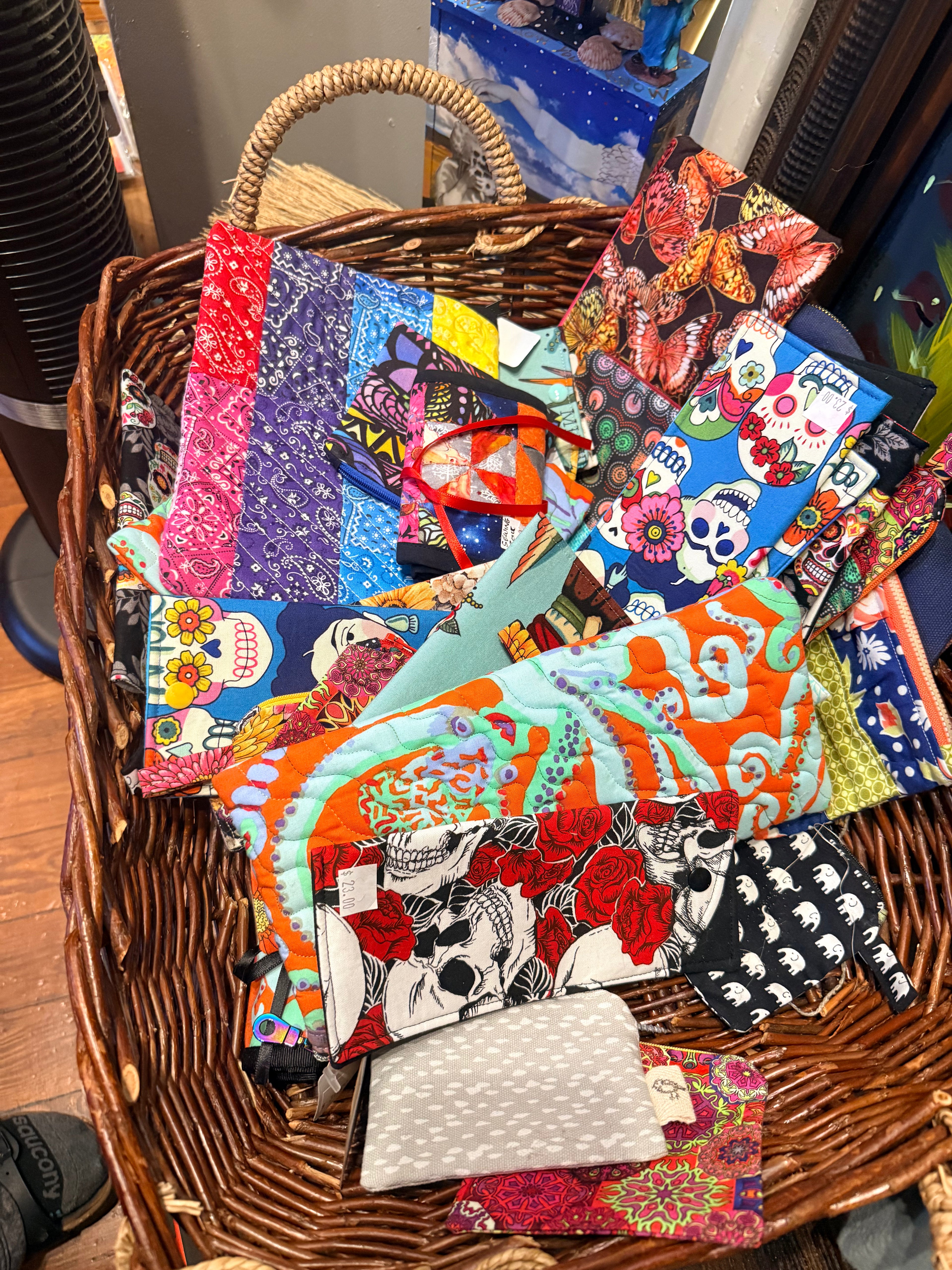 Nathan Newby: Handmade Textile Glasses Case