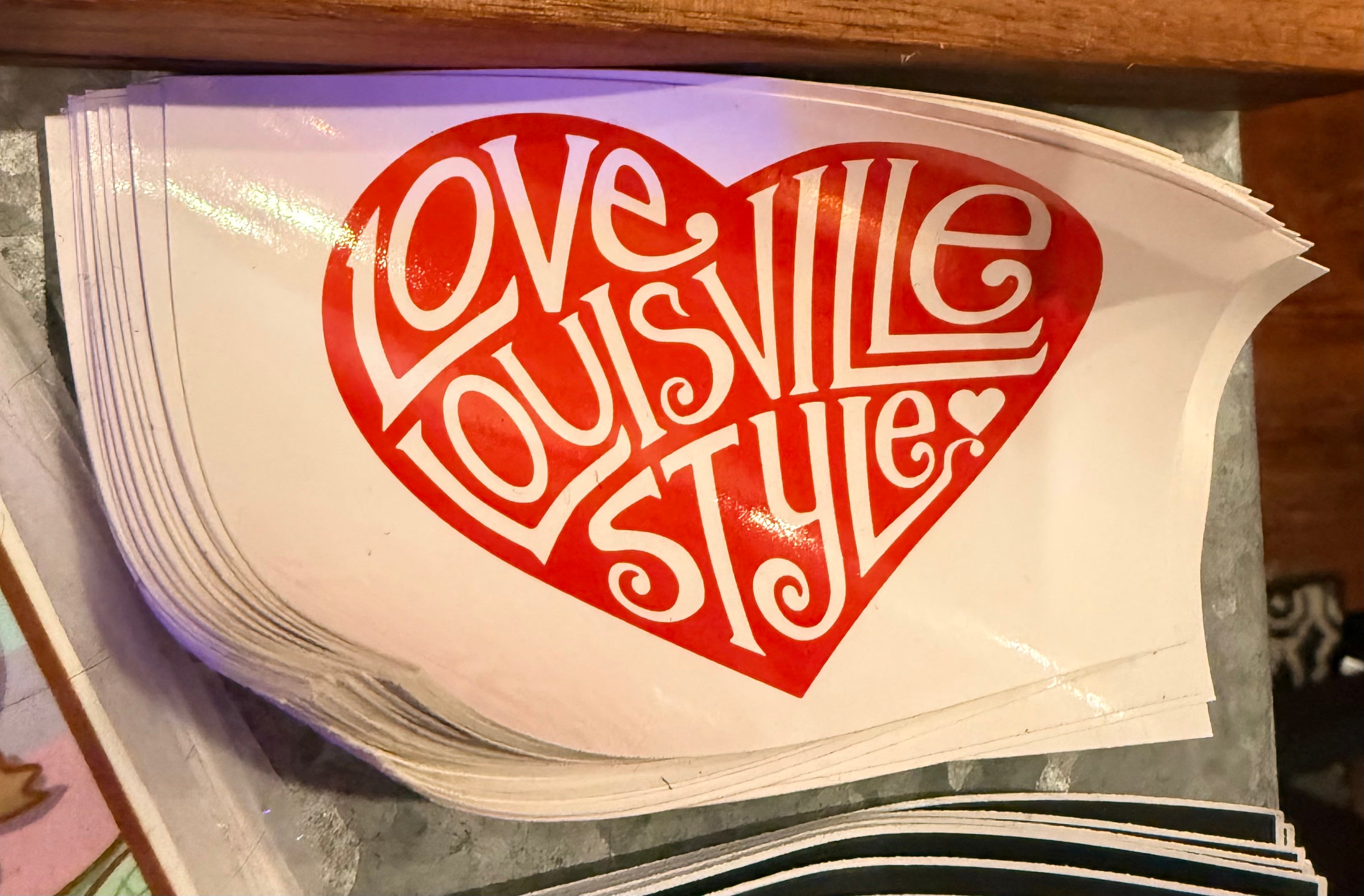 Love Louisville Style: Stickers: Eddie Donaldson