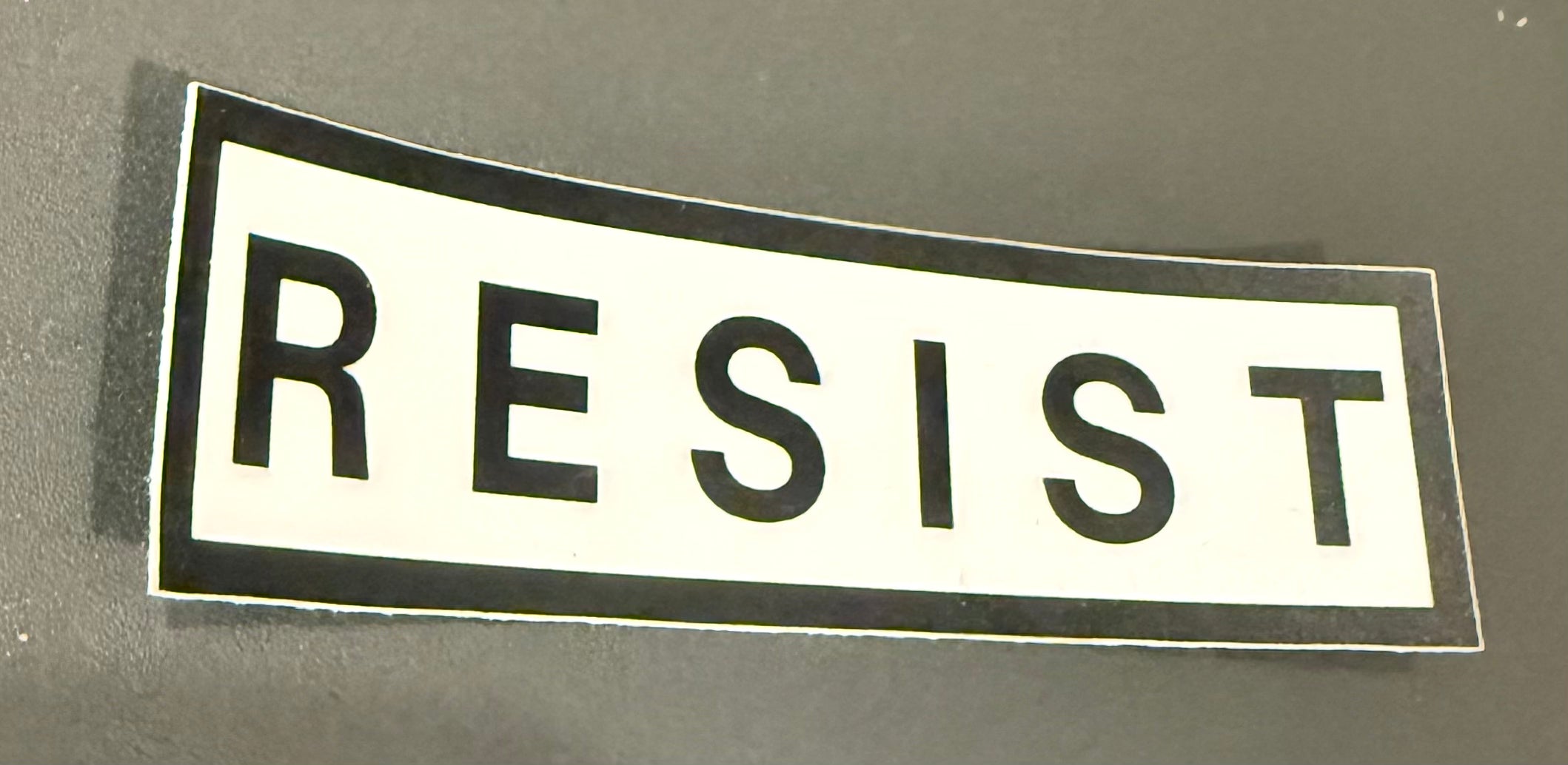 Grady Goods: RESIST Sticker 1"x3.5"