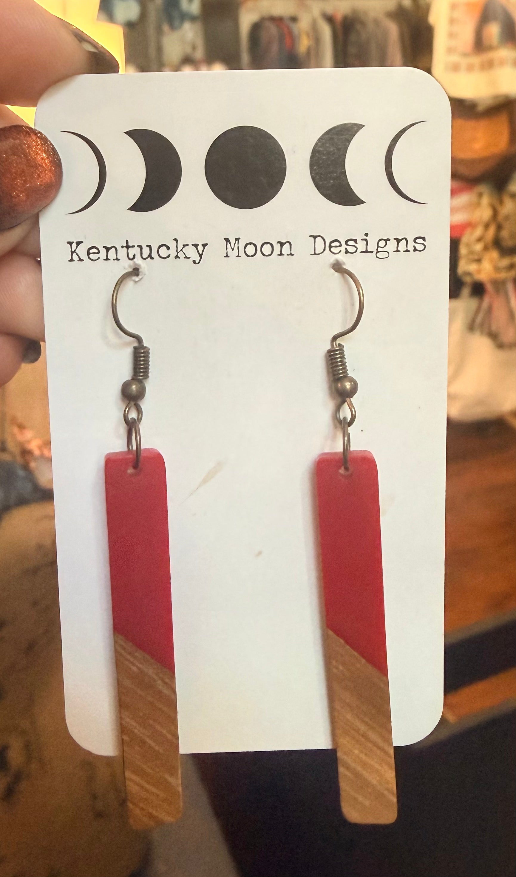 Kentucky Moon Designs: Earrings