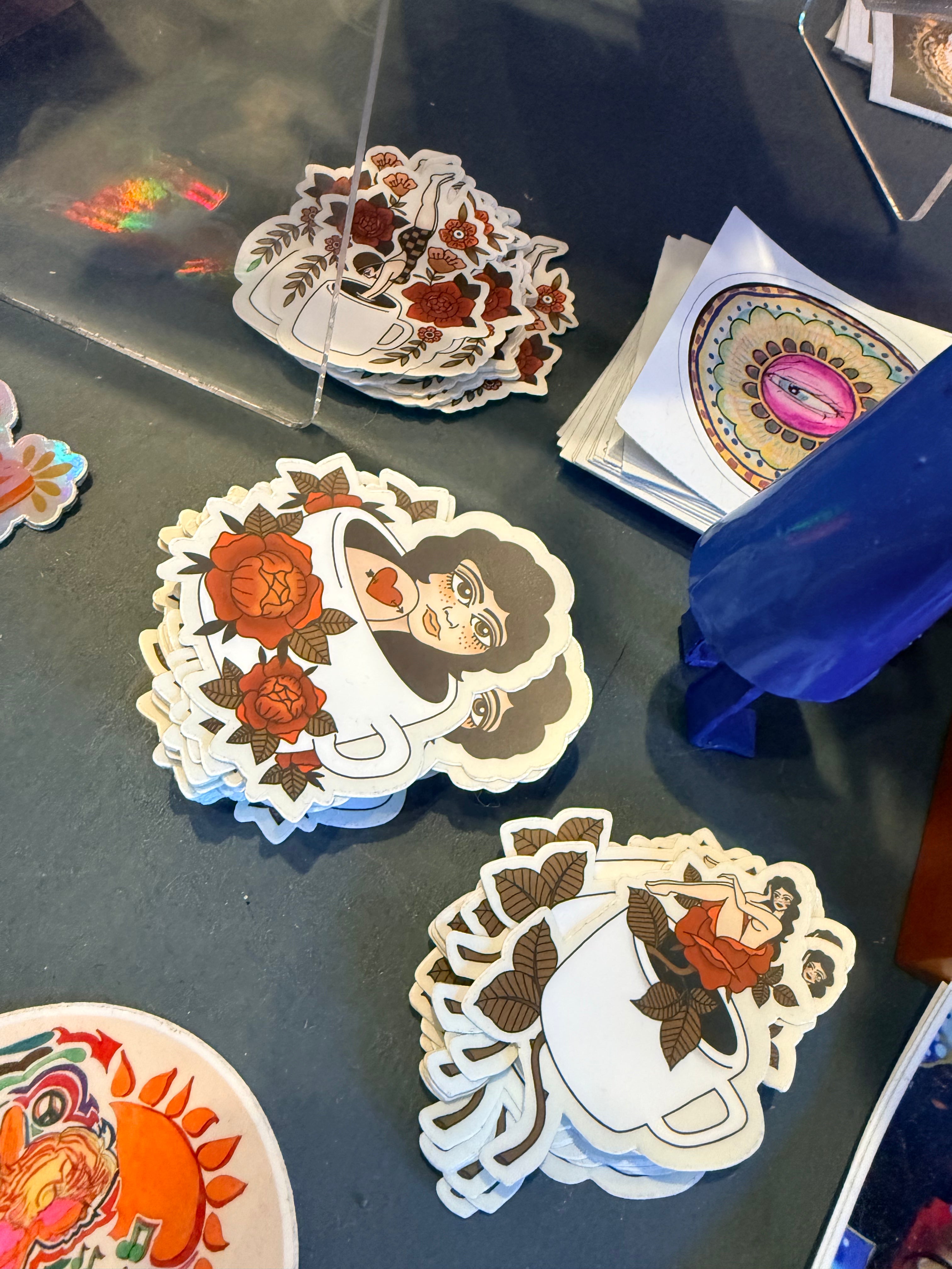 Tonia Holm: Stickers