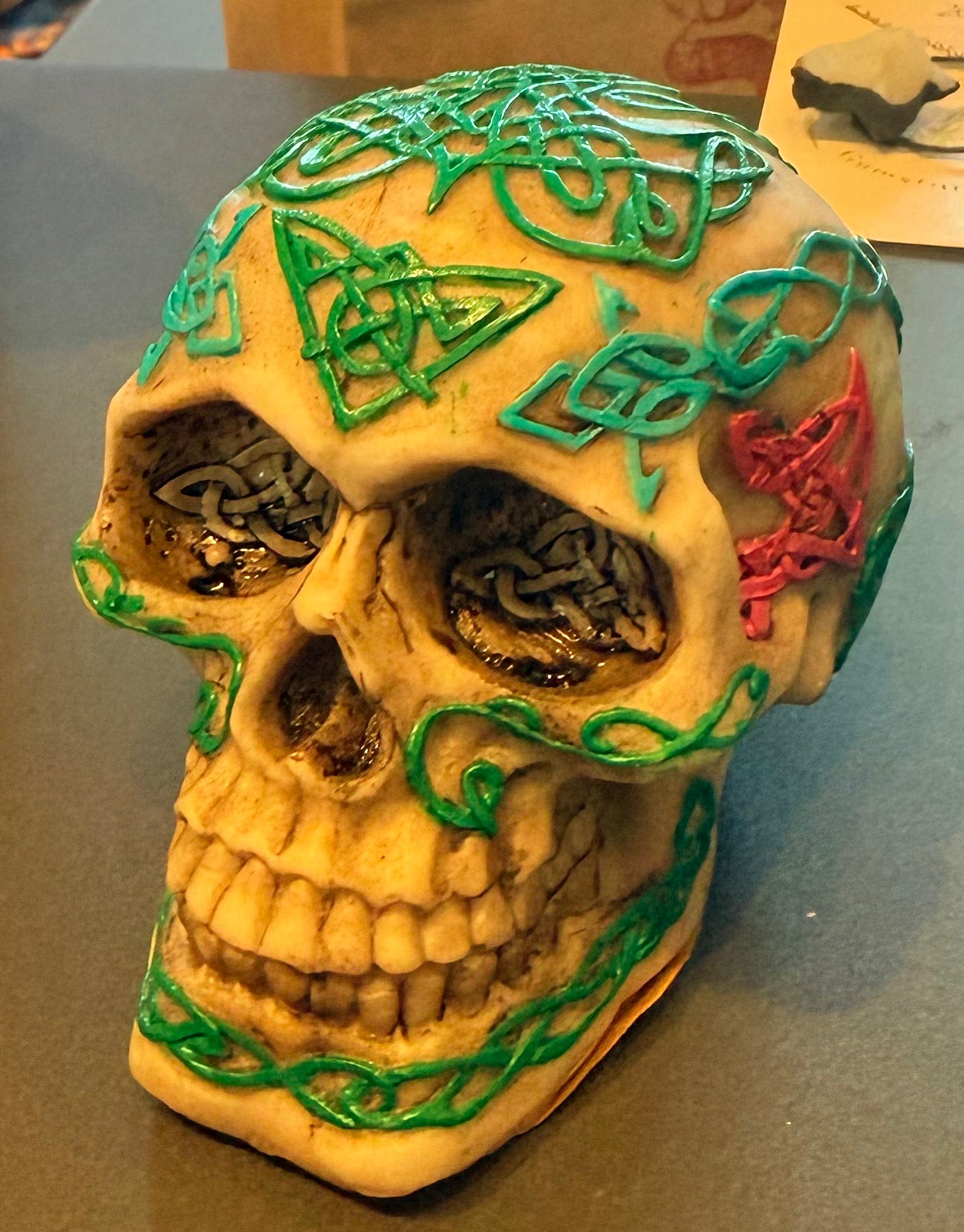 Carson Rakestraw: Naturally Fresh: Resin Skull