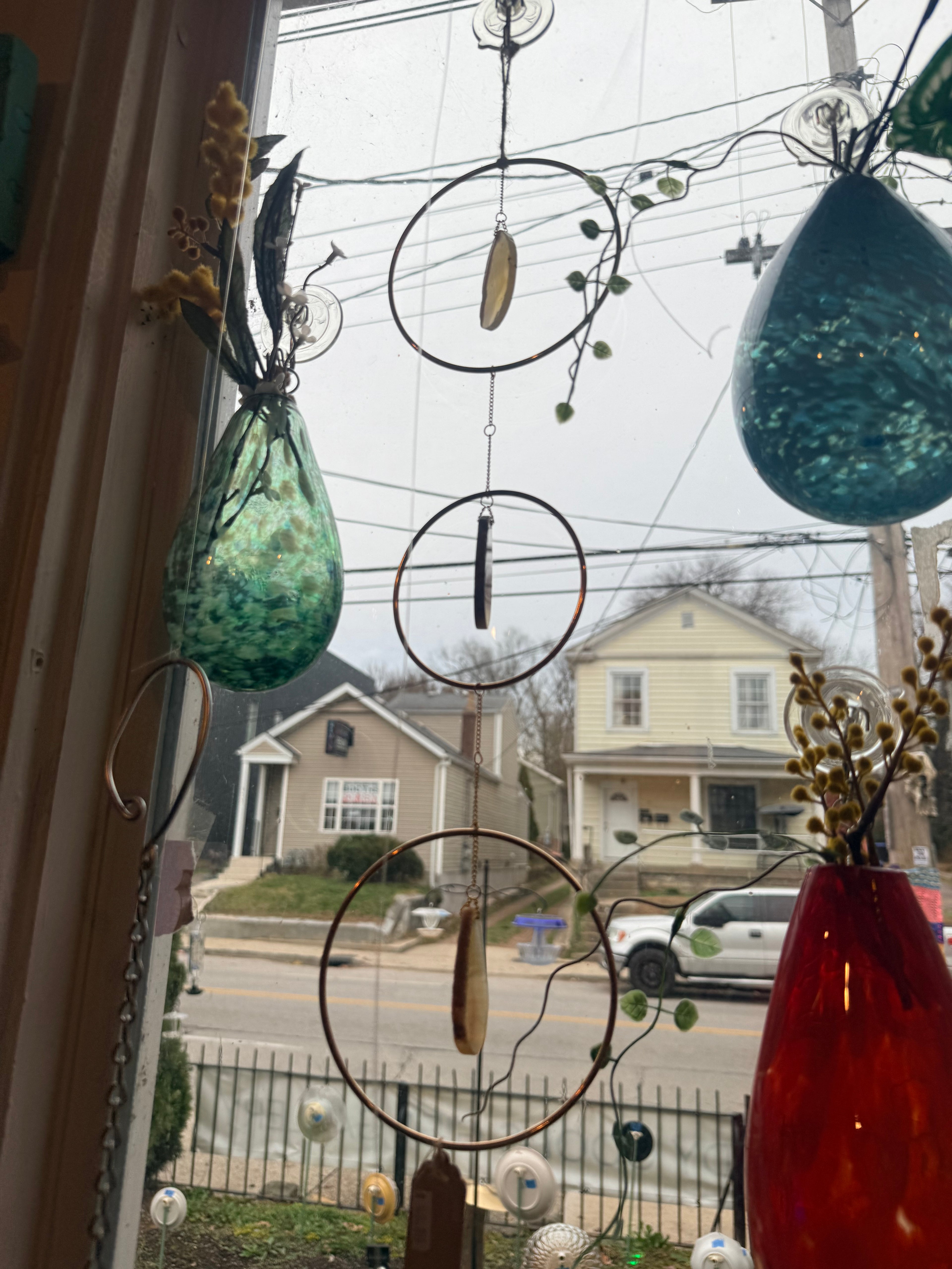 Carson Rakestraw: Three Ring and Stones Sun Catcher