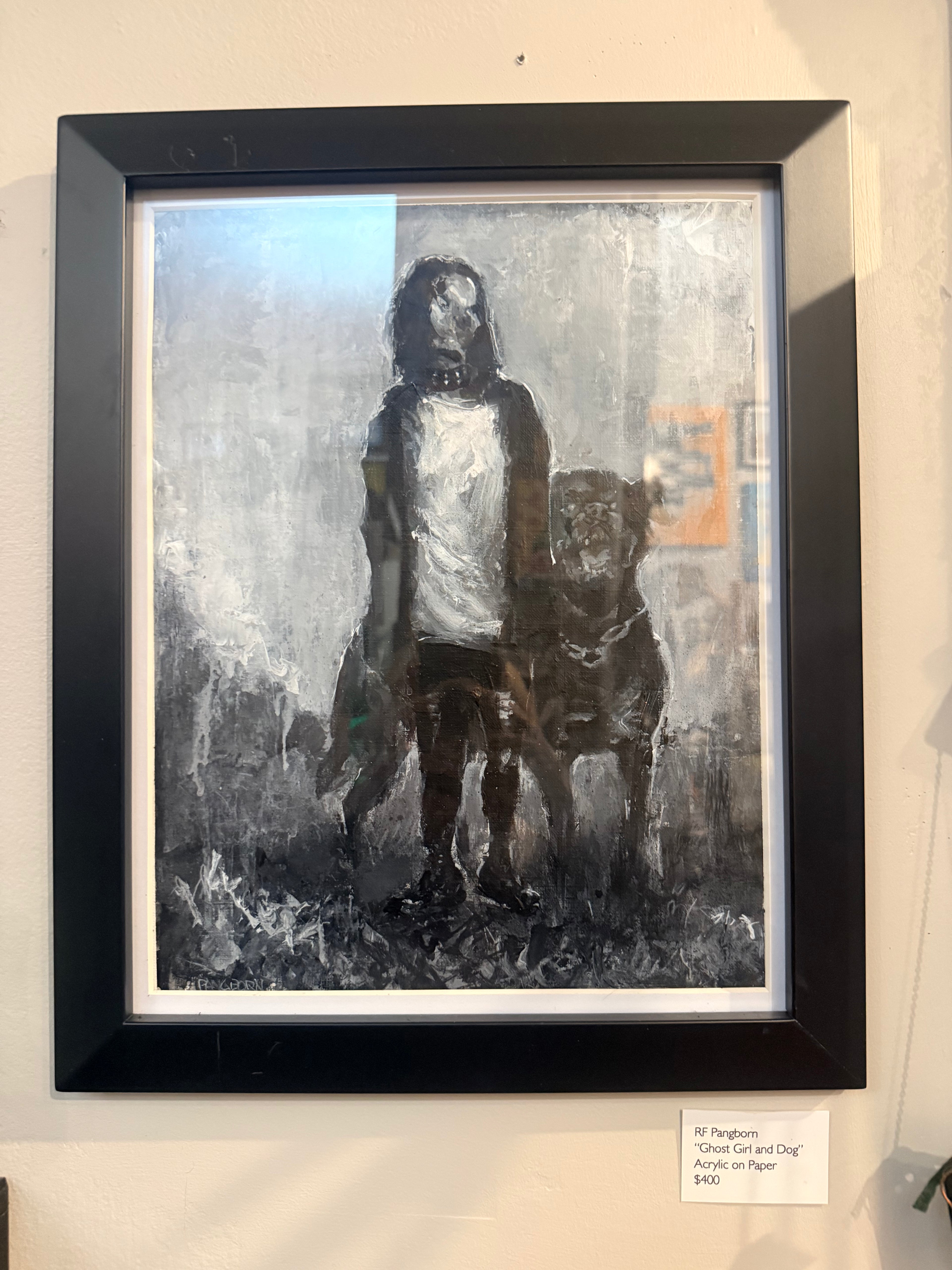 Ghost Girl and Dog: RF Pangborn