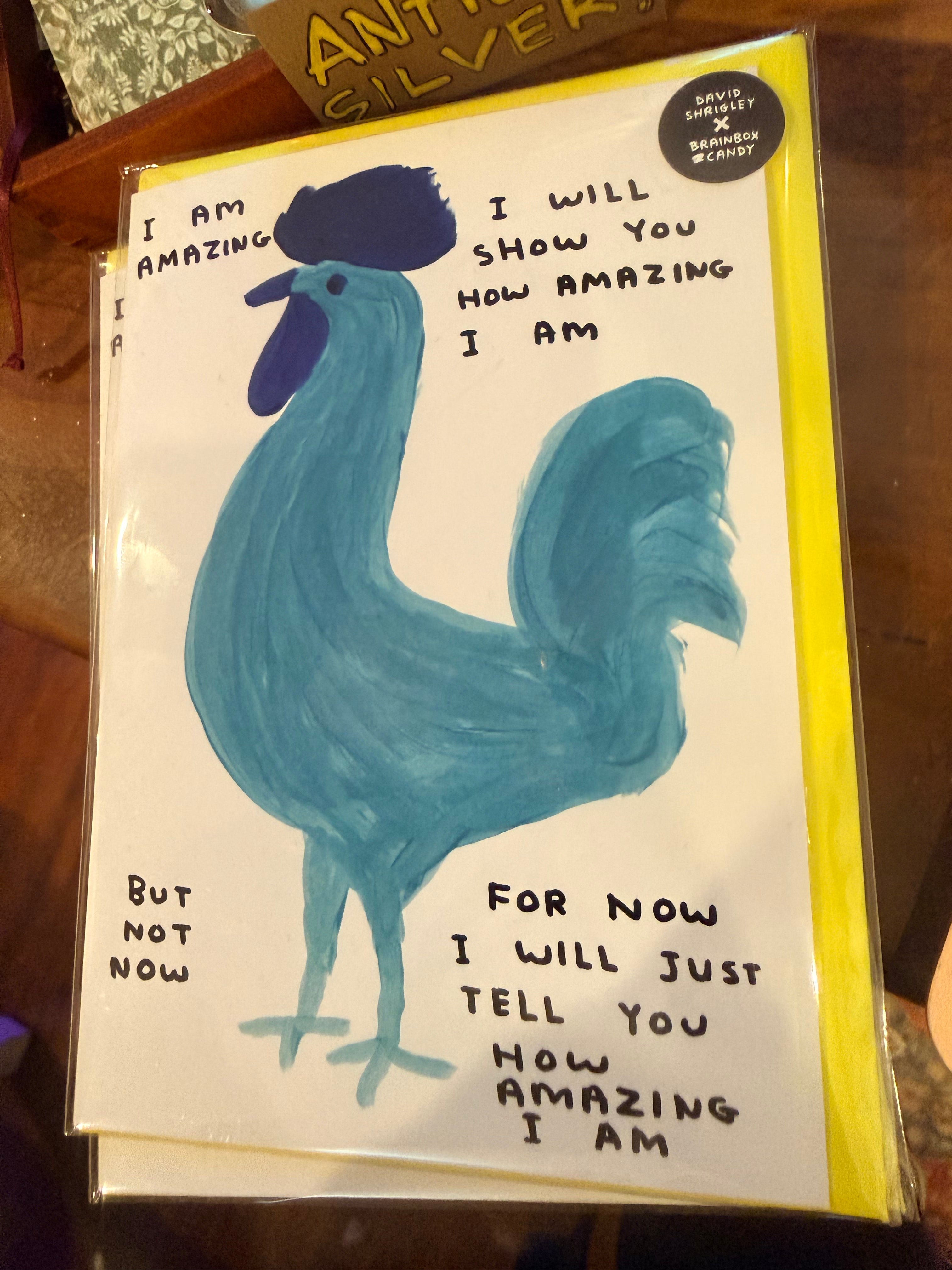 Greeting Cards: David Shrigley