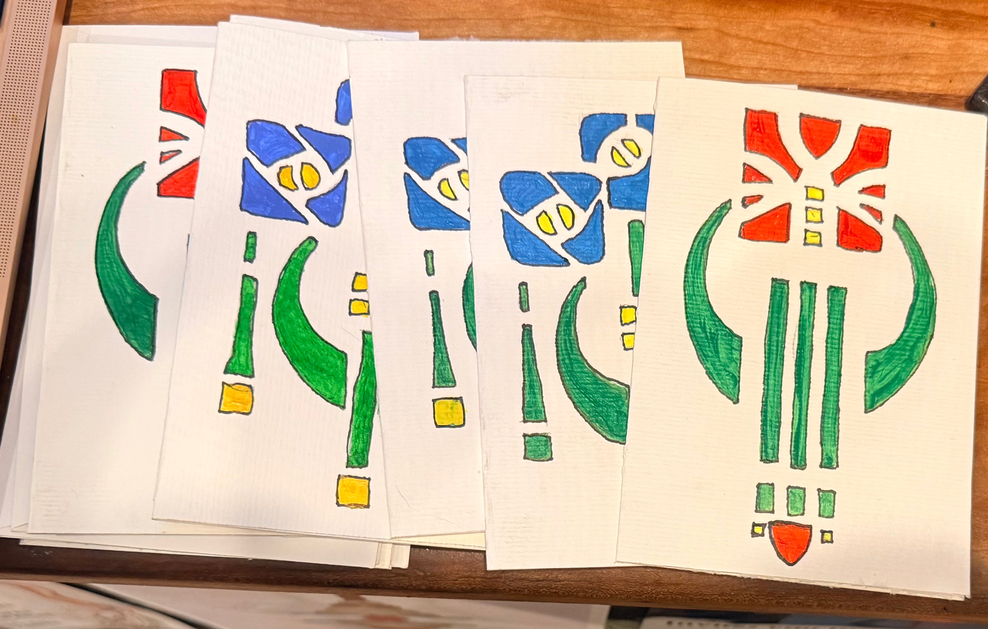 Greeting Cards: Hand drawn by Brooke Ferrell