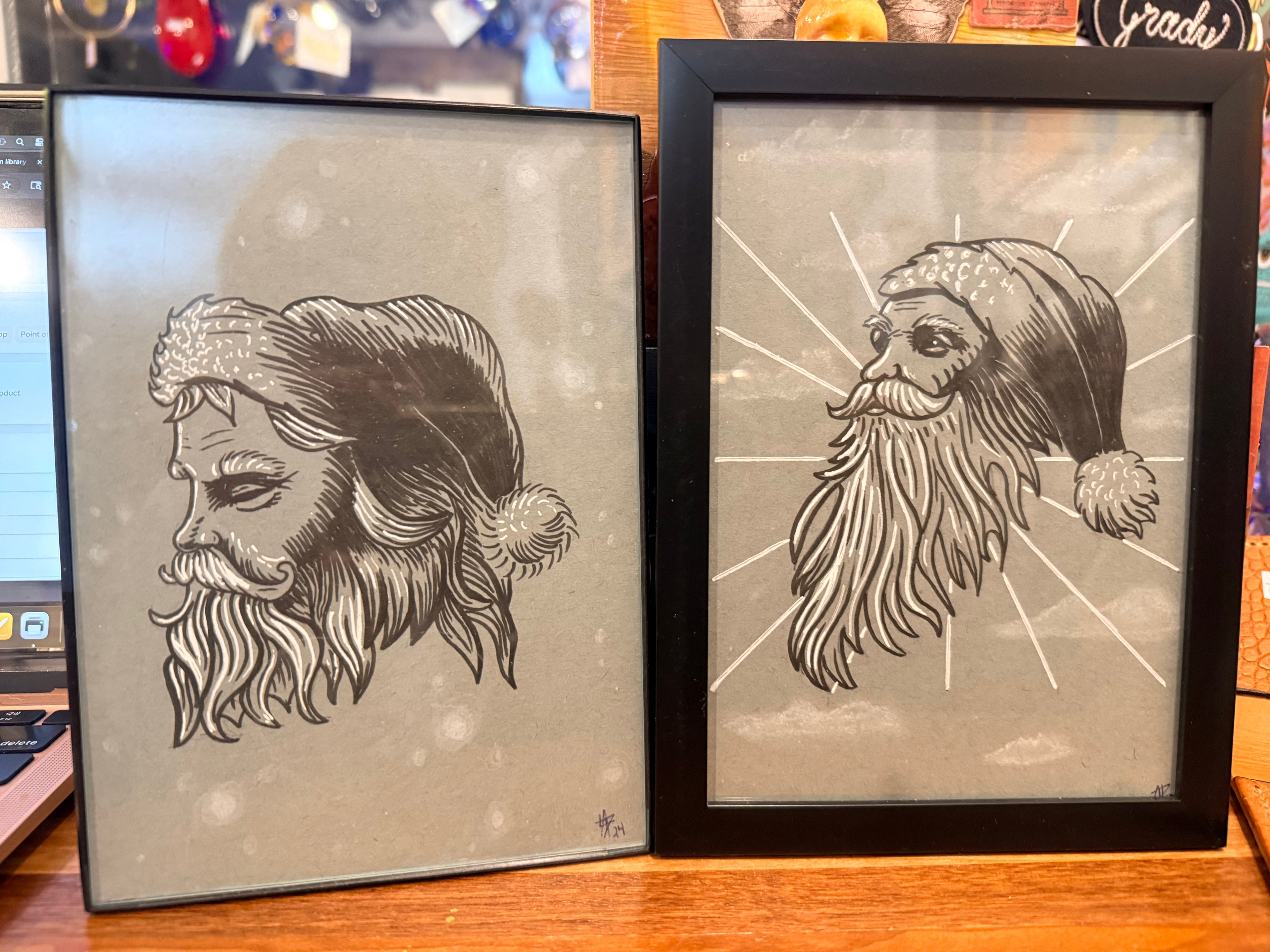 Father Christmas 1 & 2: Tony Dixon