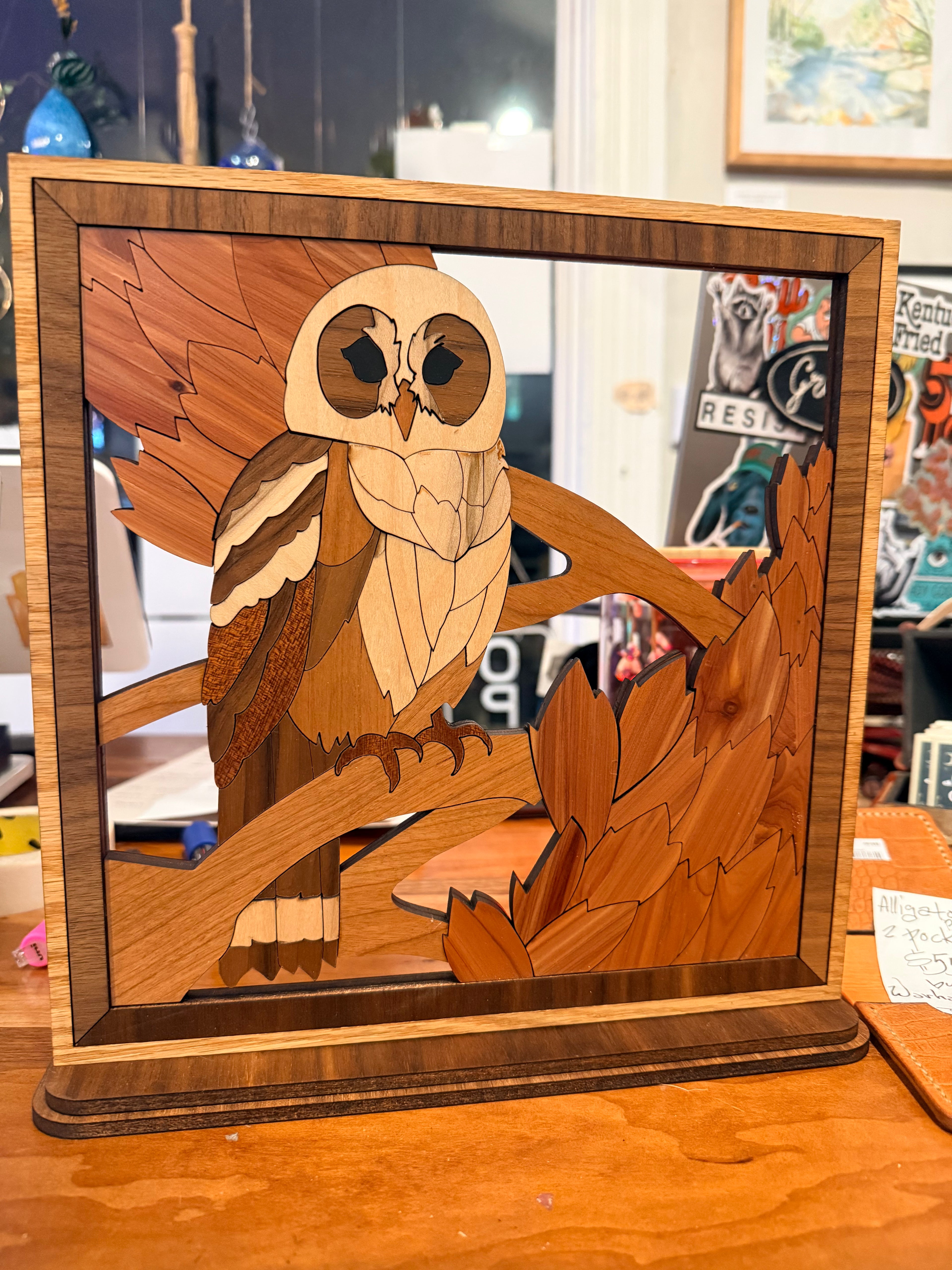 Minx Manx Monks: Shelf Sitters (Laser cut wood art)