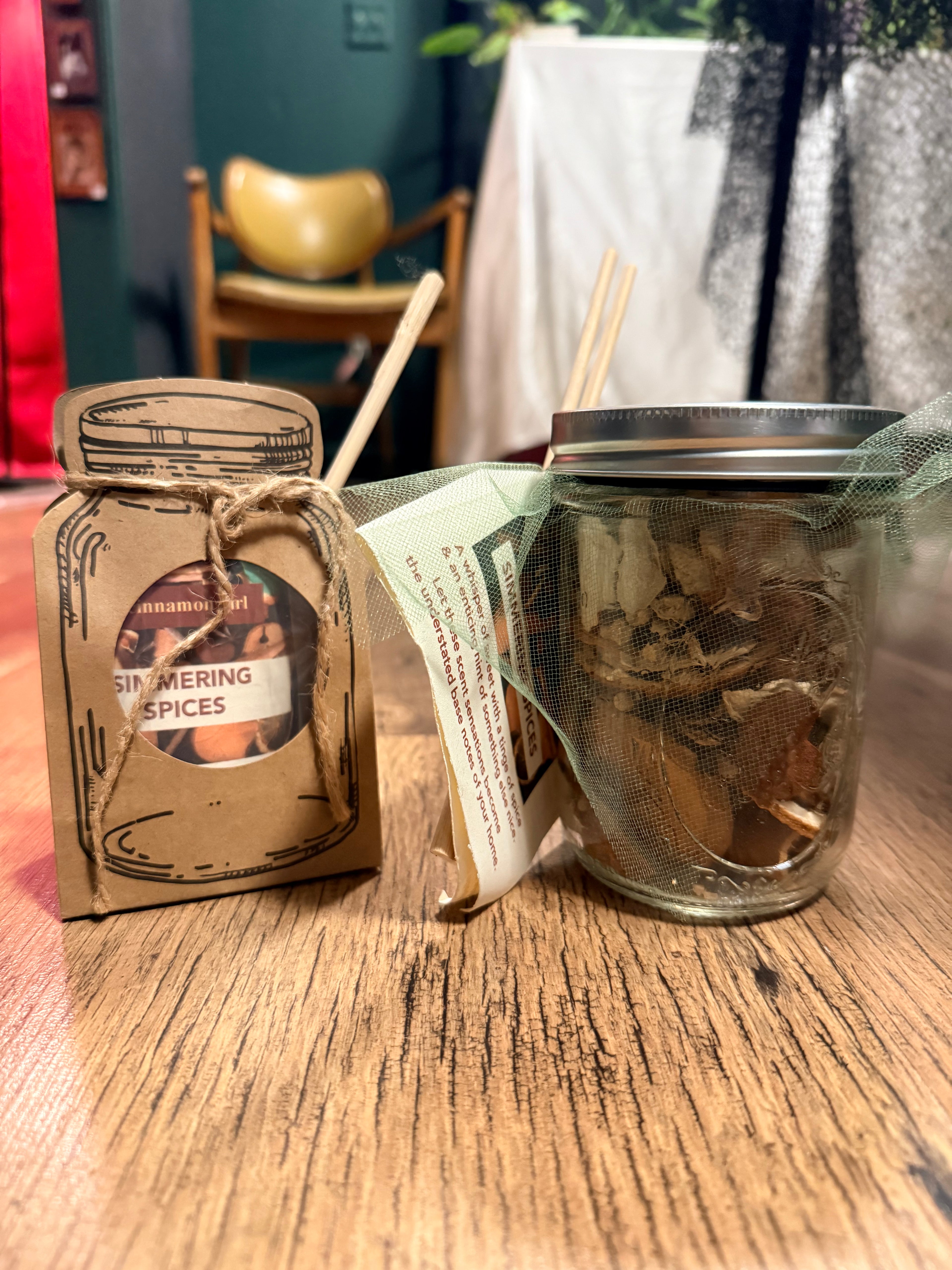 A Cinnamon Girl: Simmer Jars and Satchels