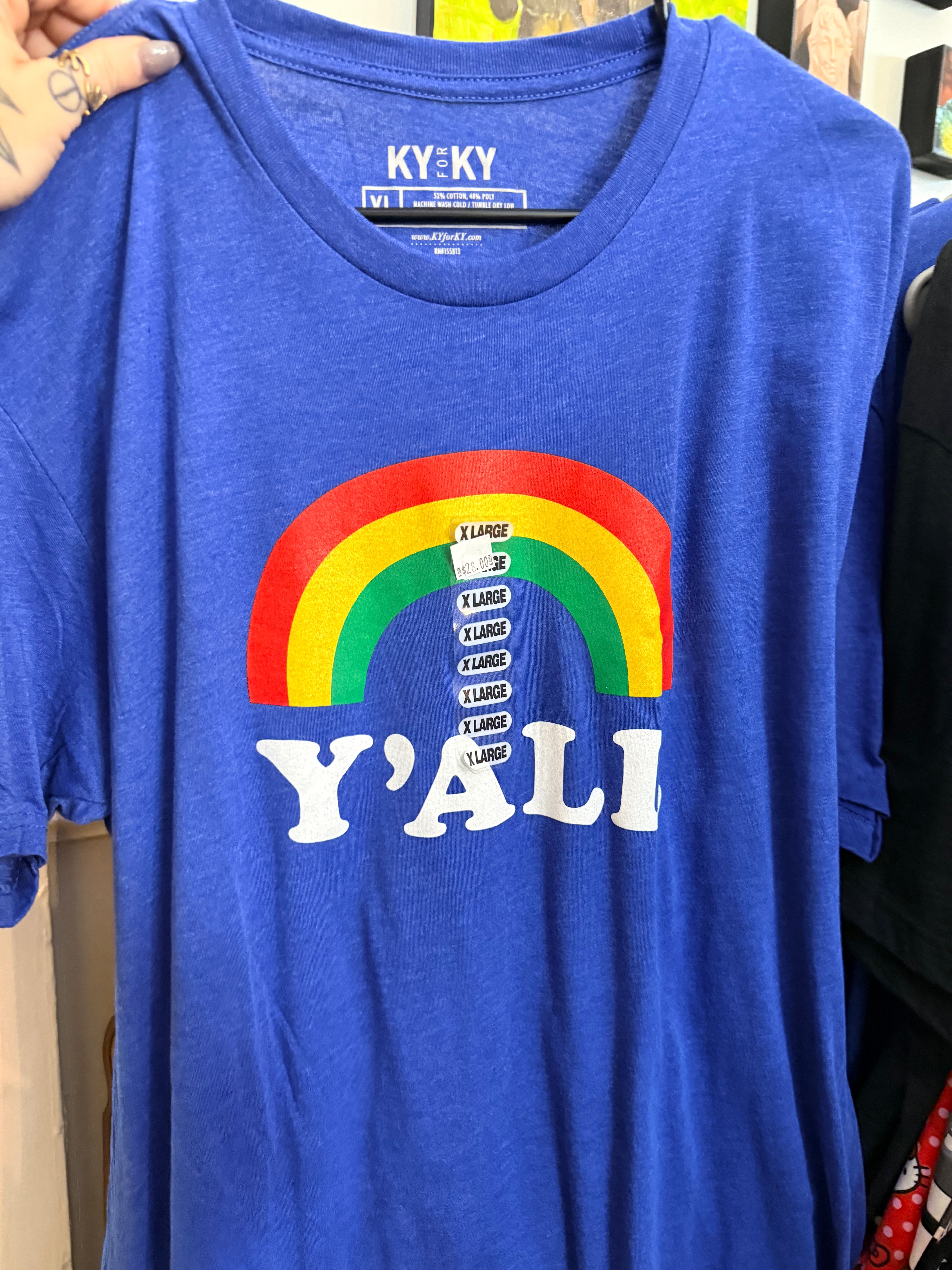 Grady Goods: Y'all Rainbow T-Shirt