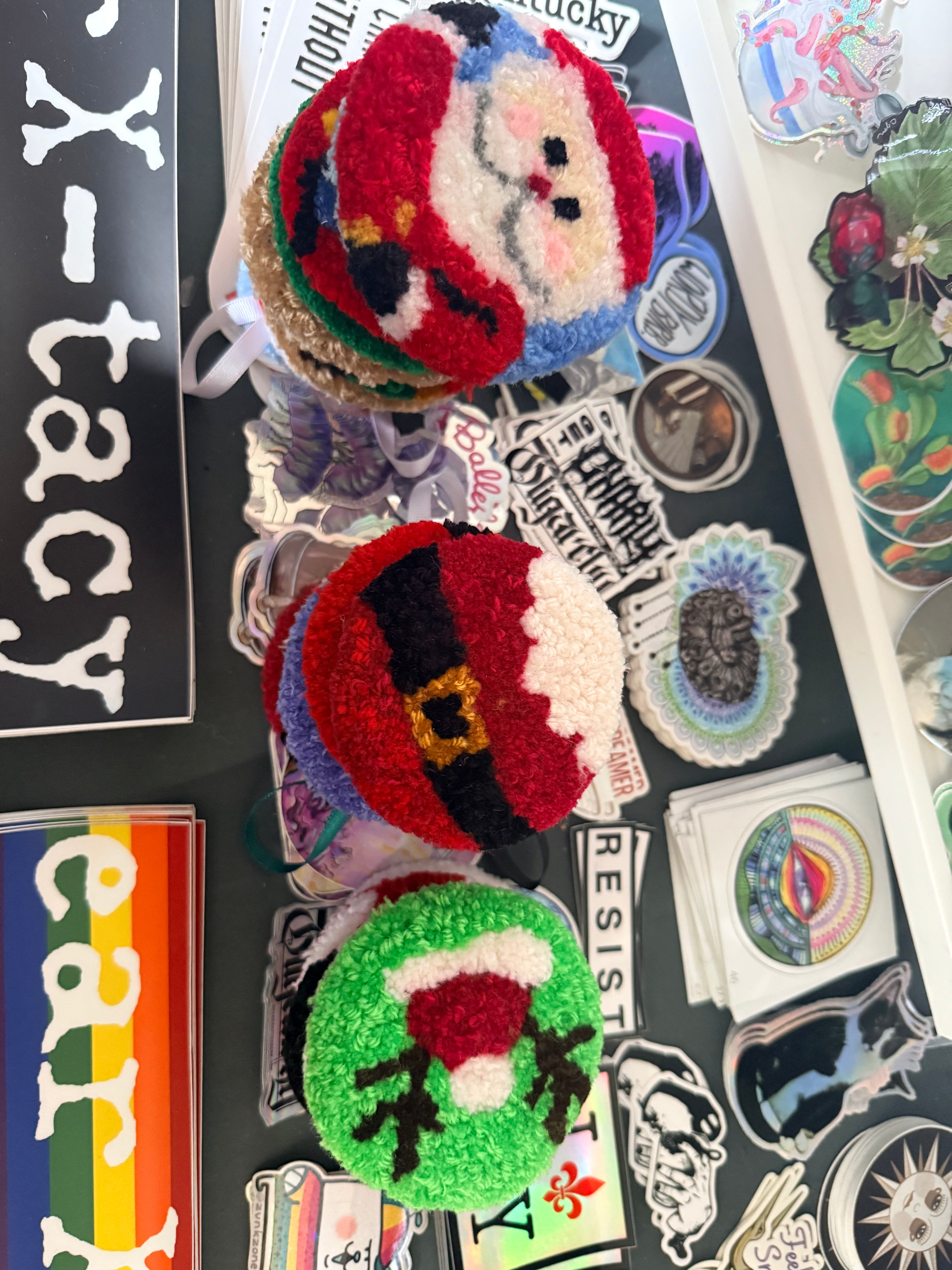 Laura Parker: Rug Art Ornaments