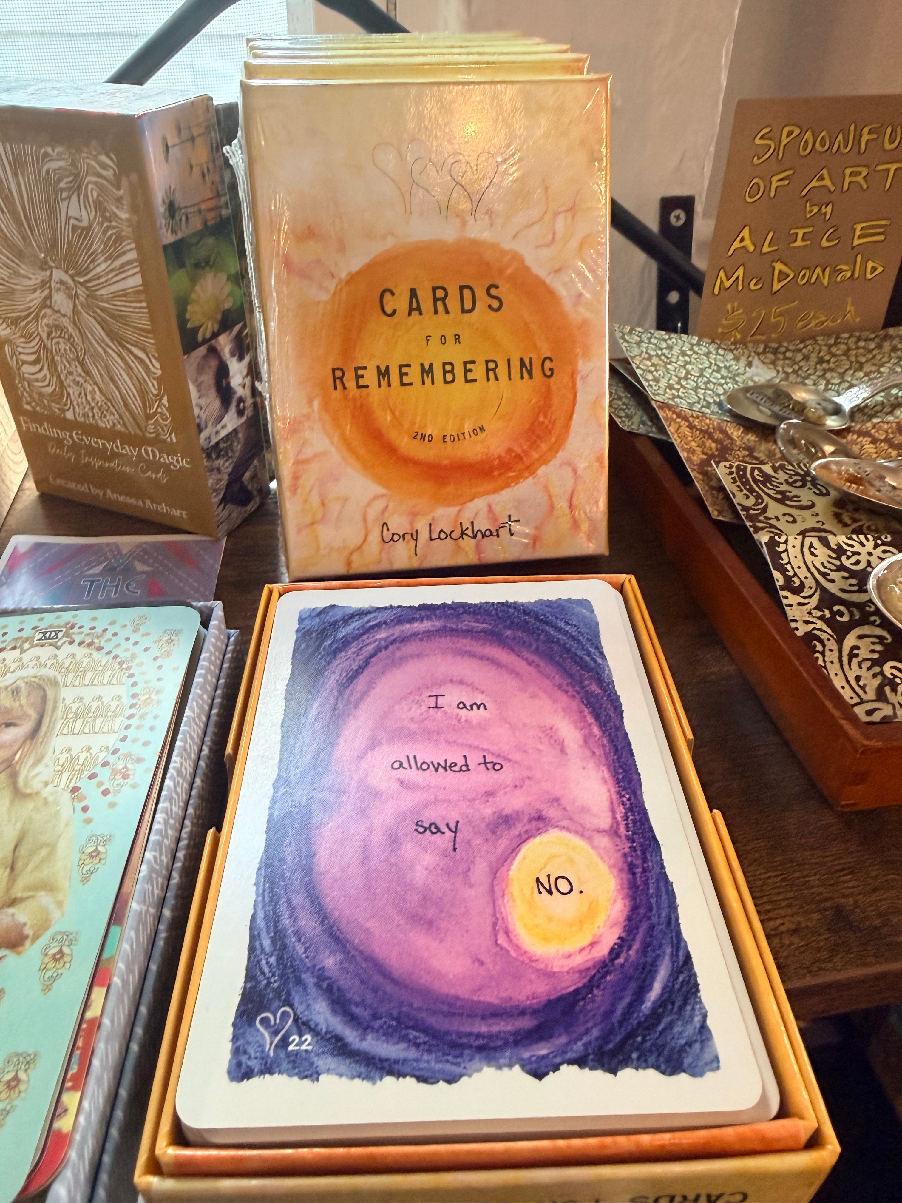 Cory Lockhart: Cards for Remembering Oracle Deck