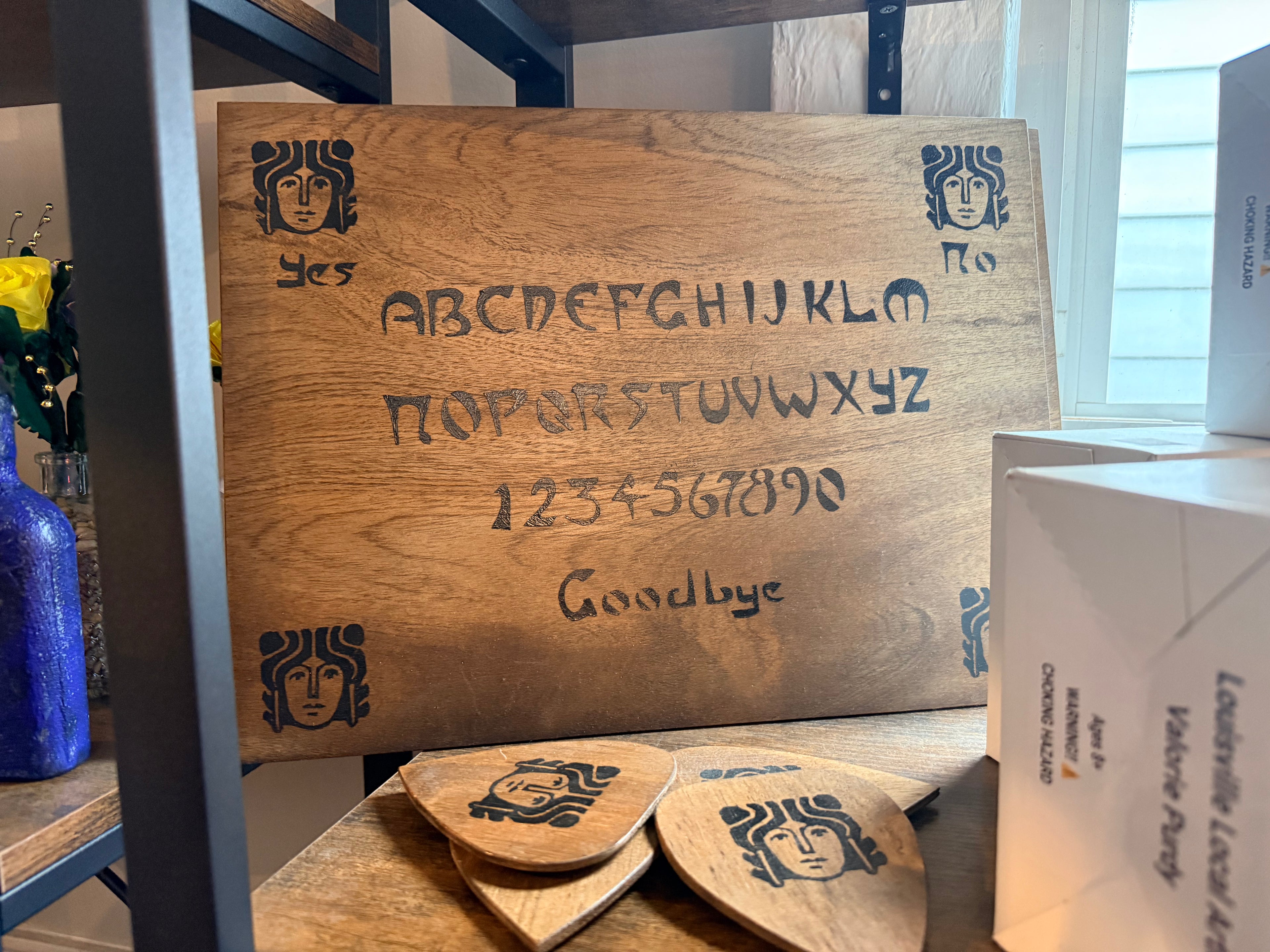 Malcolm Fife: Ouija Board (Linocut Printed)