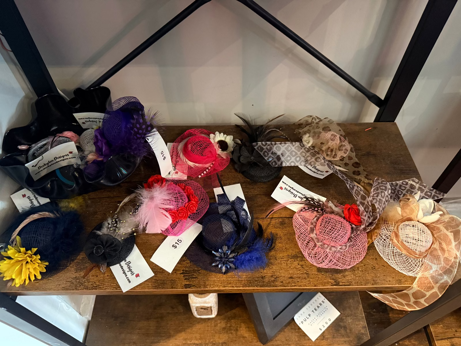 DerbyLou Designs (Kym Lambert): Mini Derby Hat Brooch