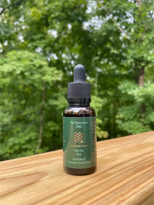 Cave Ridge Naturals: CBG Mint Tincture 700mg