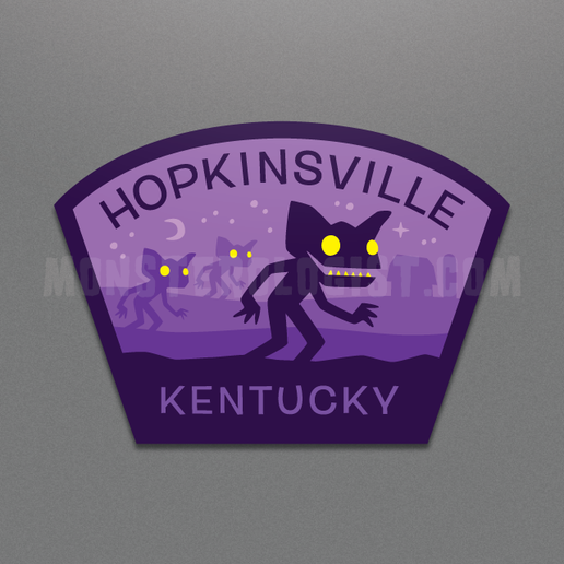 Monsterologist: Hopkinsville Goblins Sticker