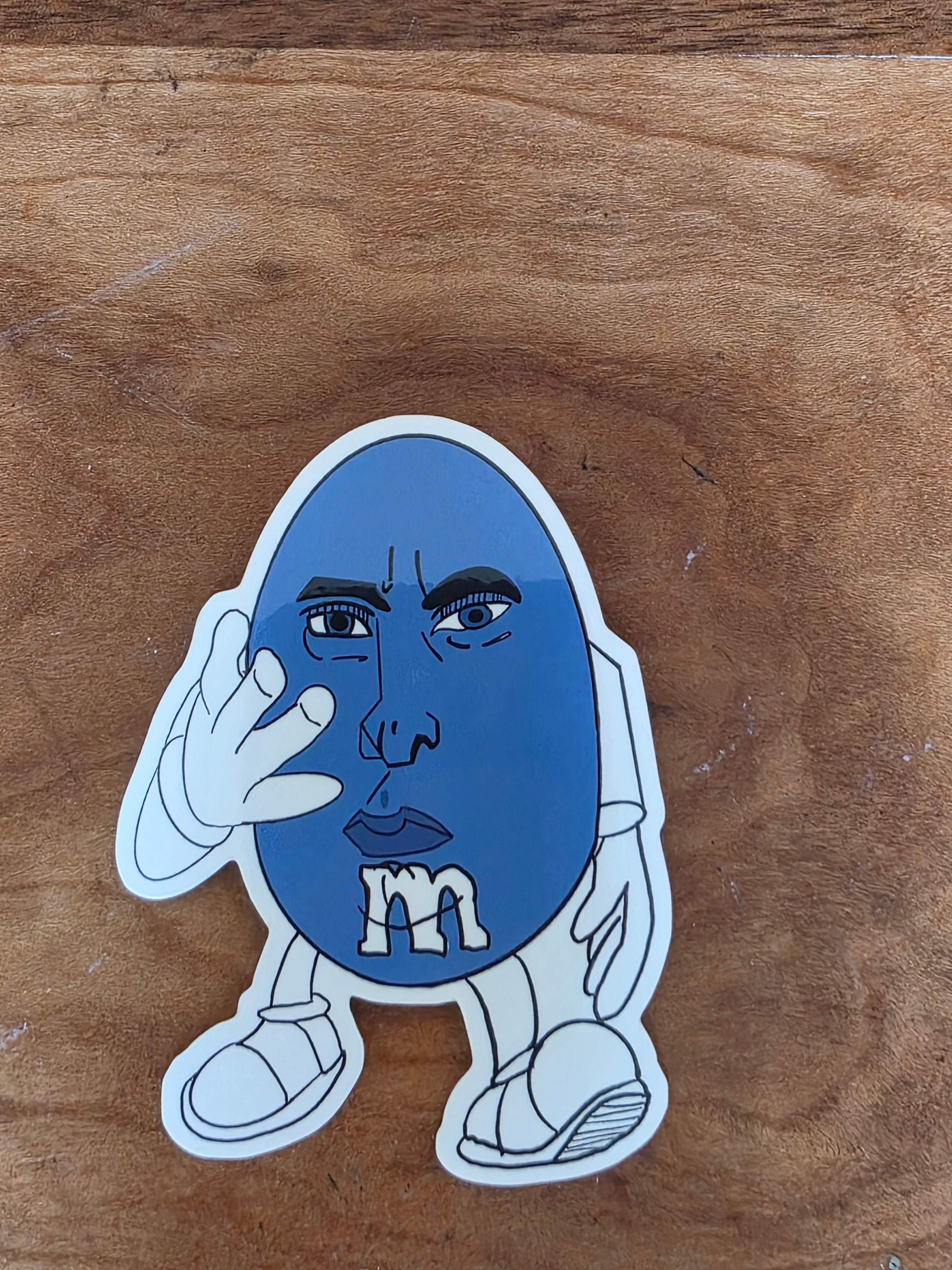 Eminem M&M Sticker by Cáel Curran